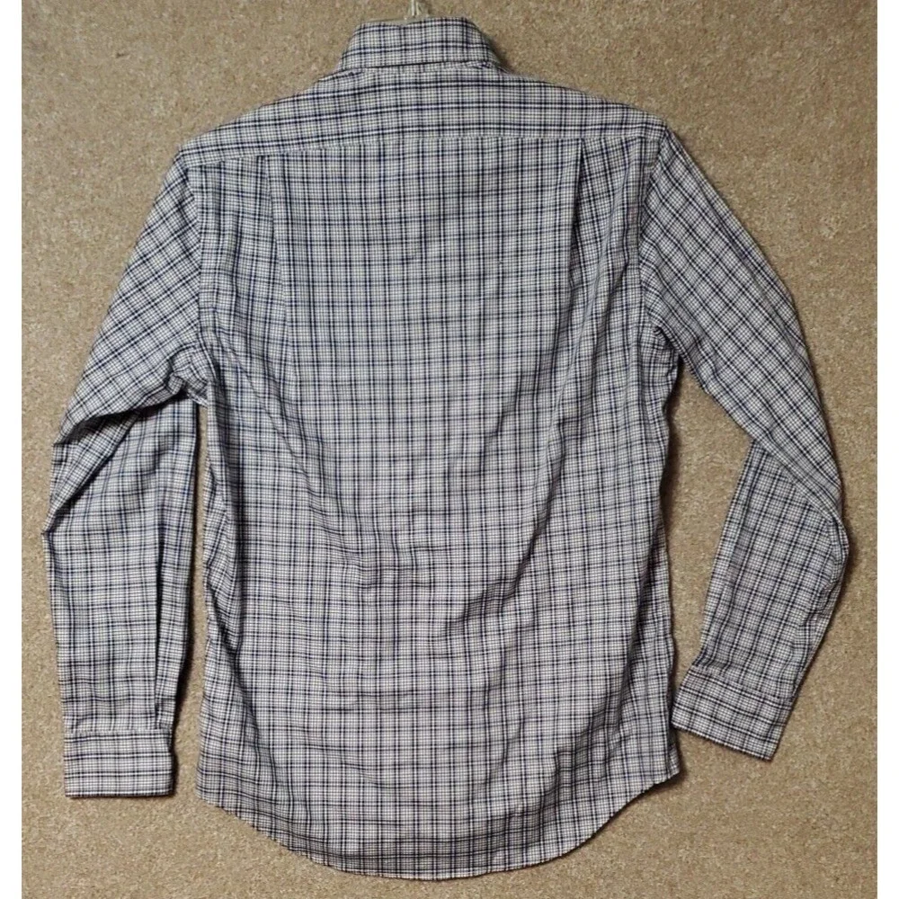 Polo Ralph Lauren Performance Mens Button Up Plaid Shirt Long Sleeve Small
